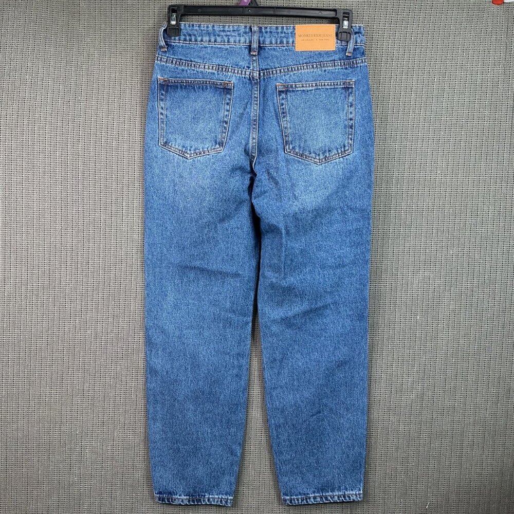 Monkey Ride Jeans Women's Original Vintage Denim Jeans Size 7 High-Waisted - Picture 2 of 10